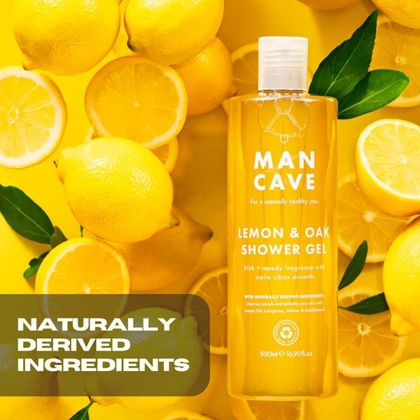 ManCave shower gel fragrance gift set 4x500ml (British brand)