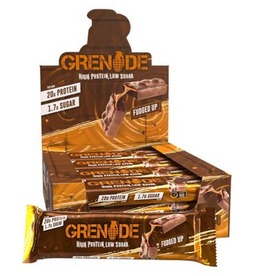 Grenade Carb Killa High Protein Bar Fudged up - 60g x 12 bars GOODS Boots   