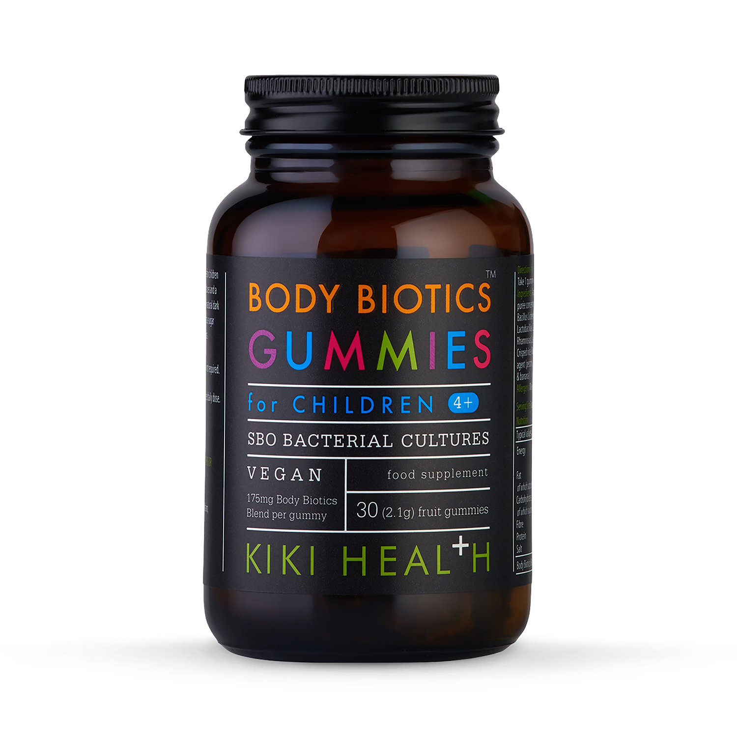 KIKI Health Body Biotic children's probiotic gummies 30 (British brand)