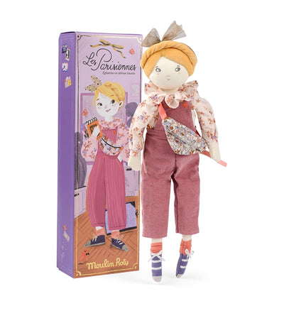 Harrods Limited Edition Floral Dress Soft Toy with Fur Waistcoat and Buckle Boots 15.5cm- Buy online at McGrocer