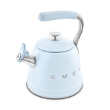 Smeg WKF01, TSF03 Stovetop Kettle and 4 Slice Toaster in Pale Blue