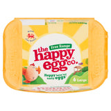 The Happy Egg Co Free Range 6 Large Eggs