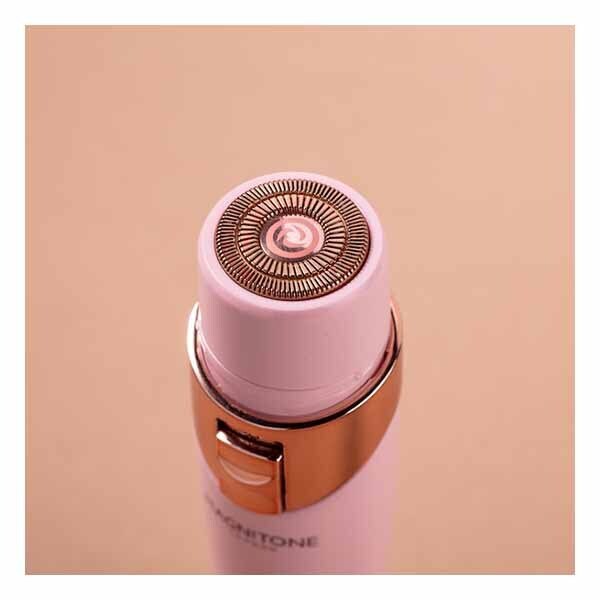 MAGNITONE FuzzOff 3-in-1 Rechargeable Precision Trimmer Pink GOODS Superdrug   