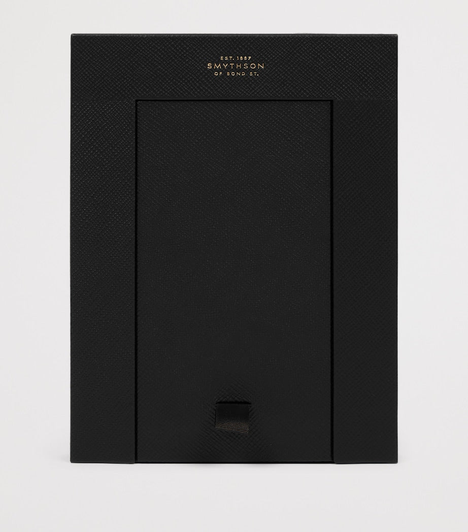 Smythson Calfskin Panama Double Frame 6 x 4 (British brand)