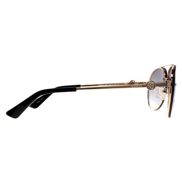 Guess GF6107 women sunglasses gold gradient, UK version