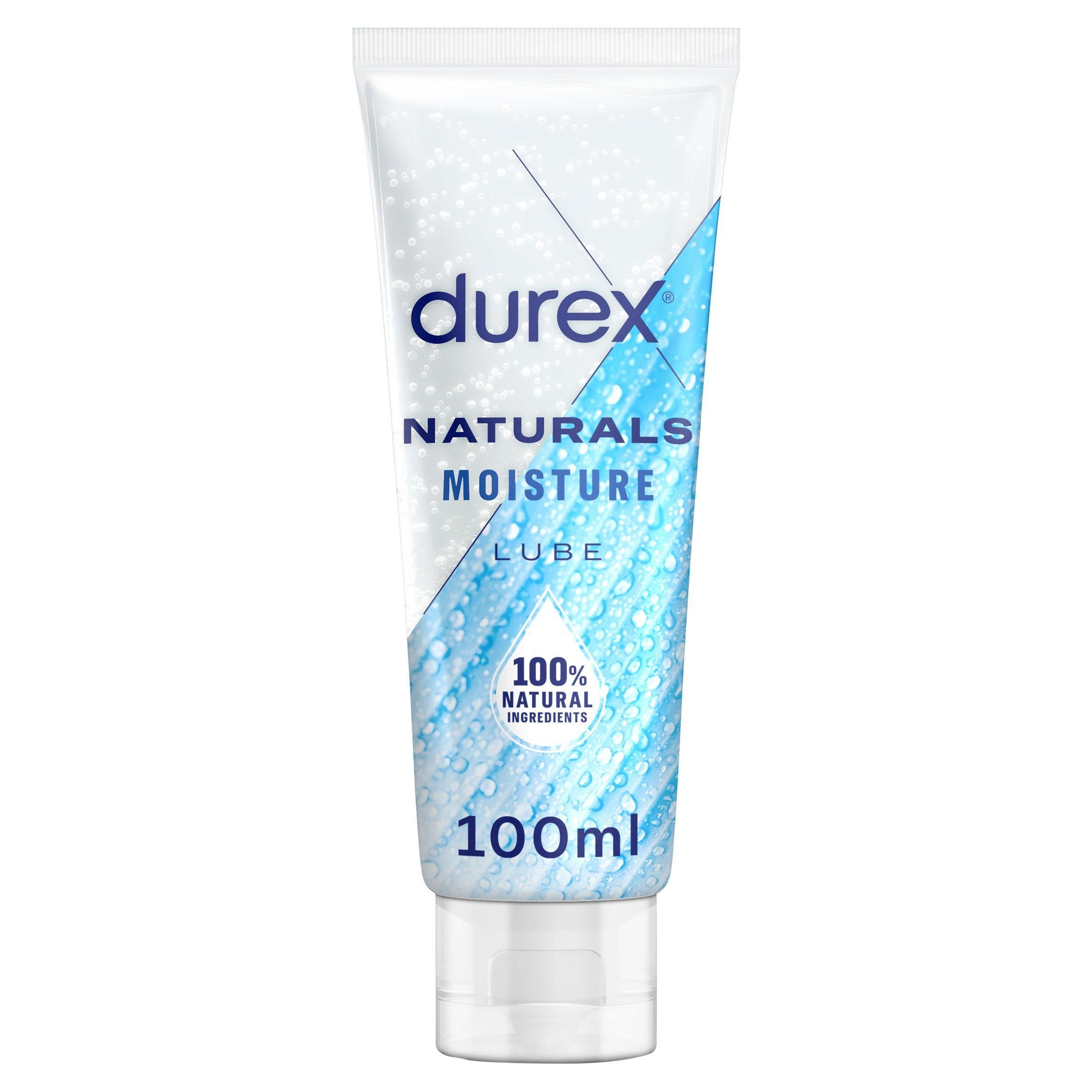 Durex Naturals Intimate Moisture Plus Water Base Lubricant 100ml sexual wellbeing Sainsburys   