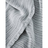 Little White Company baby blanket with satin edge, imported from the UK
