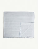 The Little White Company cellular cotton cot blanket, imported from the UK