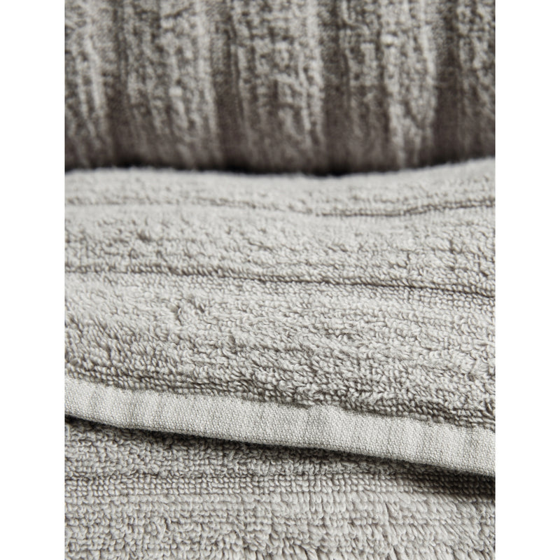 The White Company hydrocotton ribbed face cloth 30cm, UK version