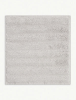 The White Company hydrocotton ribbed face cloth 30cm, UK version