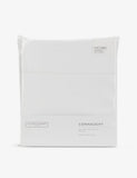 The White Company Connaught cotton silk flat sheet (British brand)