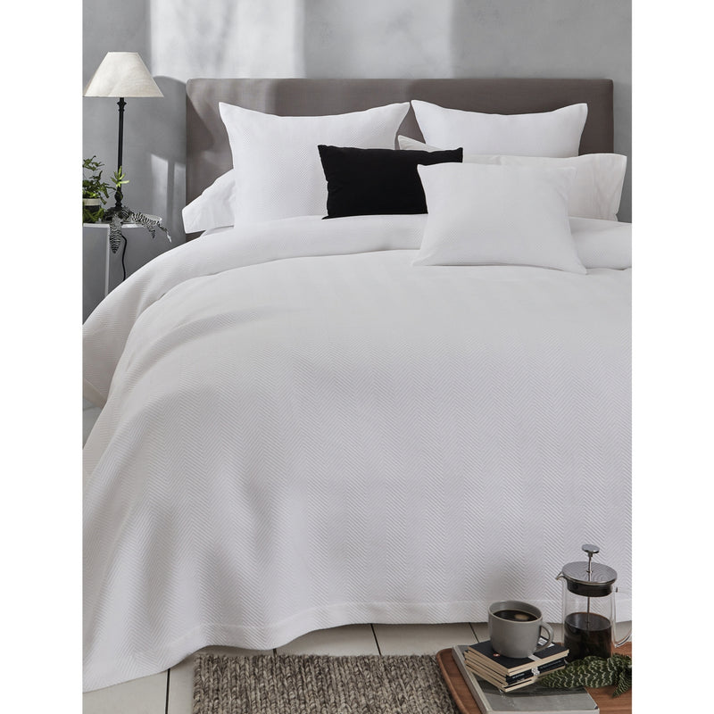 The White Company Mason cotton cushion cover 50cm, (British brand)