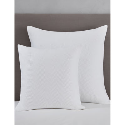 selfridges The White Company Mason Large Cotton Cushion Cover 50cm x 50cm- Buy online at McGrocer