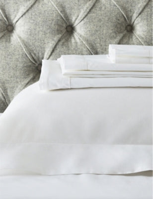The White Company Egyptian cotton flat sheet 200-thread count - British product
