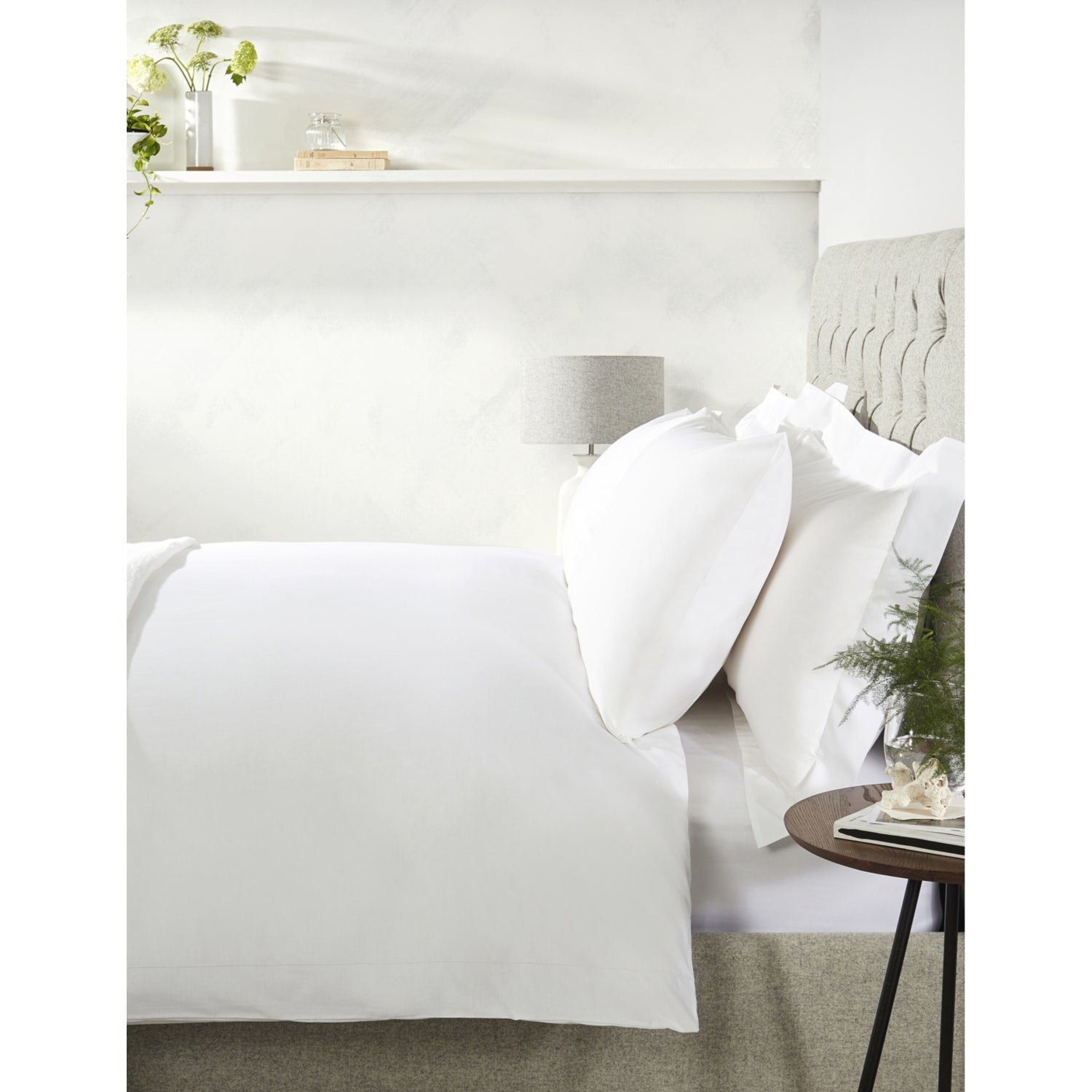 Row Cord cotton duvet cover - Single