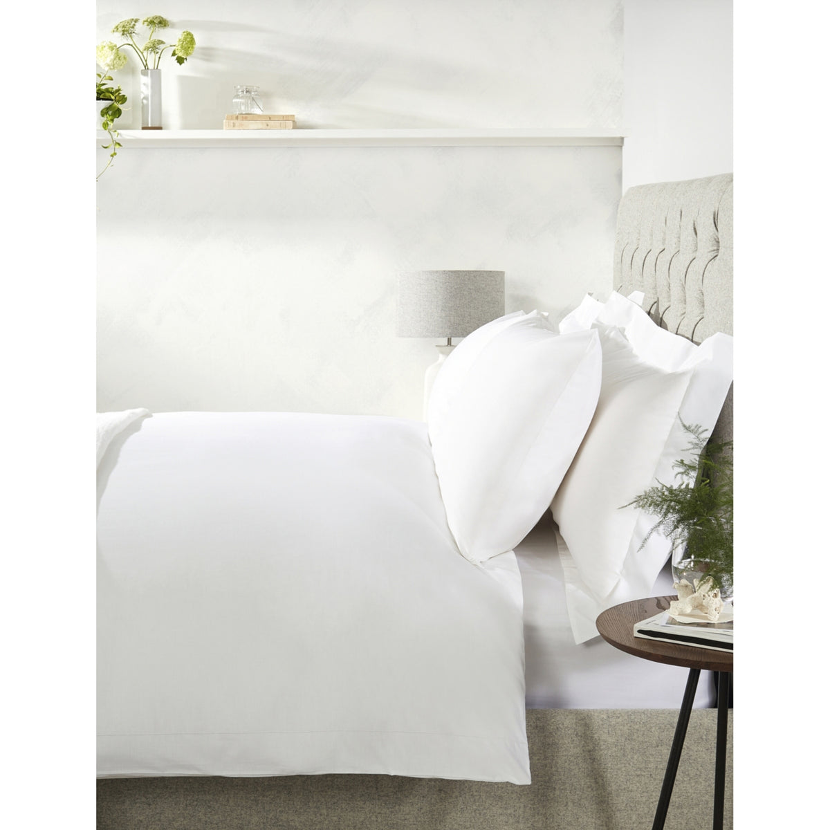 Row Cord cotton duvet cover - Single