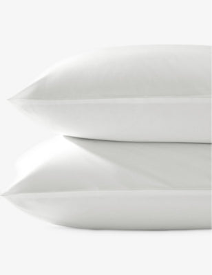 The White Company Egyptian cotton housewife pillowcase 75x50cm, imported from the UK