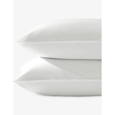 selfridges The White Company Egyptian Cotton Housewife Standard Pillowcase 75 x 50 cm- Buy online at McGrocer