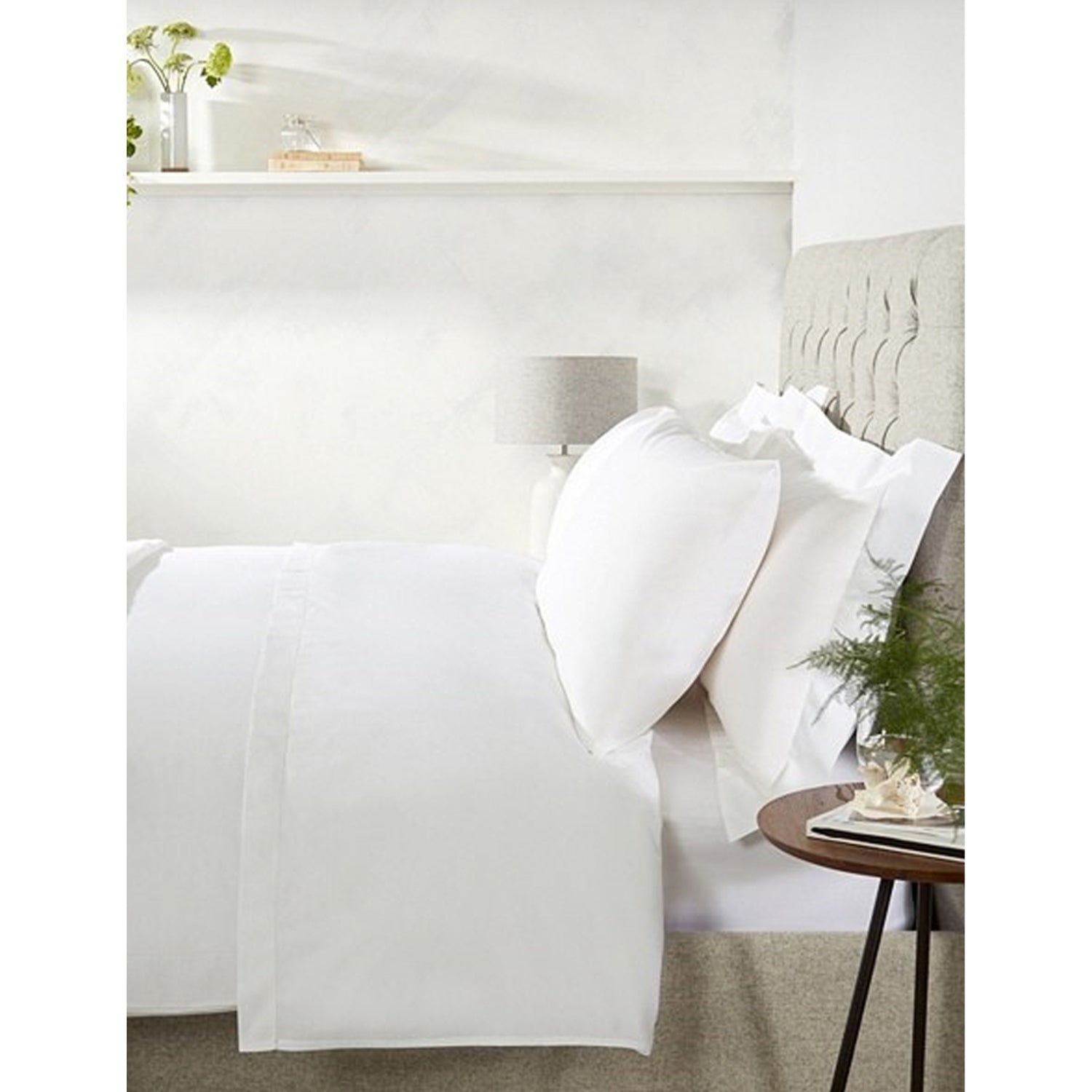 The White Company Egyptian cotton standard pillowcase 75x50cm (British brand)
