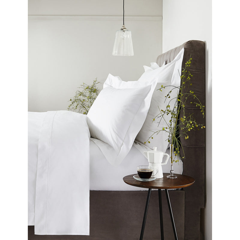 The White Company Savoy cotton duvet cover, imported from the UK