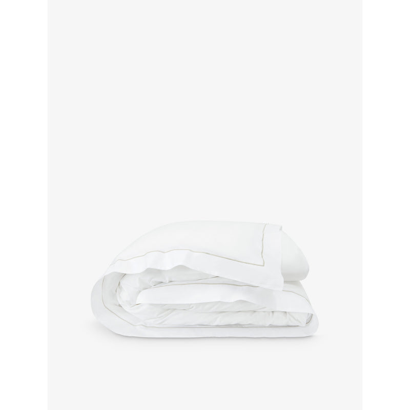 The White Company Savoy cotton duvet cover