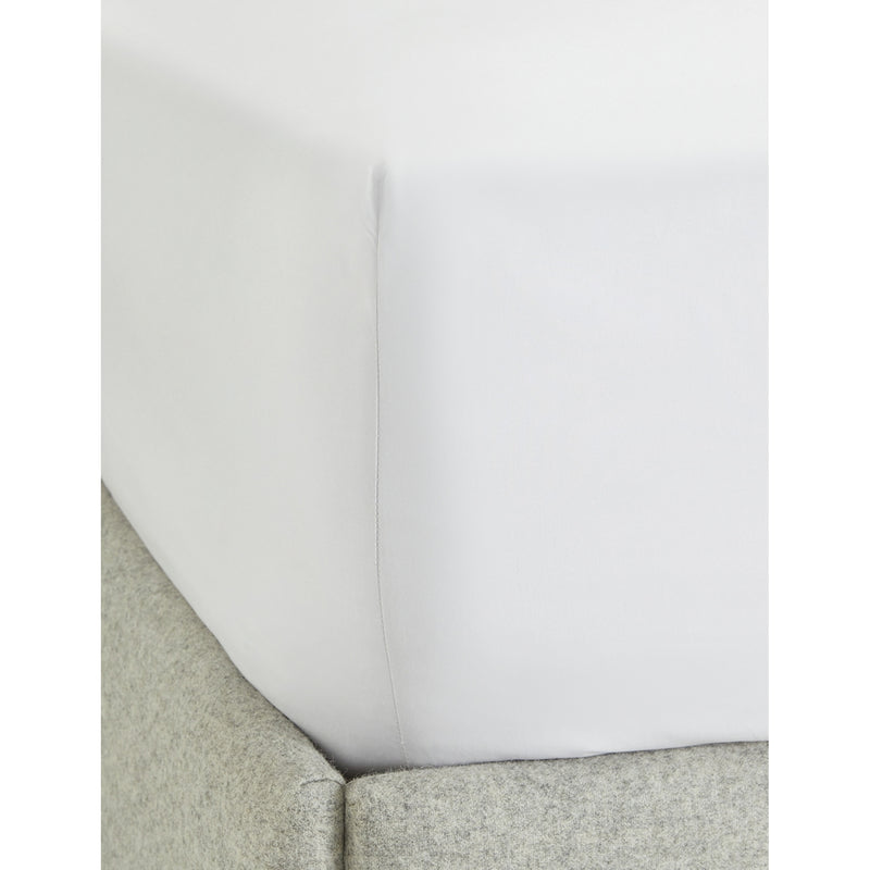 The White Company Savoy cotton fitted sheet (British brand)