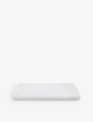 The White Company Savoy cotton fitted sheet (British brand)