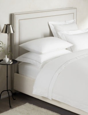 The White Company Savoy Oxford Cotton Pillowcase
