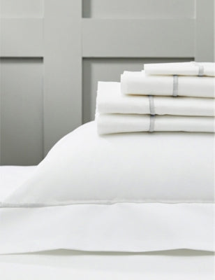 The White Company Savoy Cotton Flat Sheet