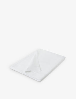 The White Company Savoy cotton flat sheet (British brand)