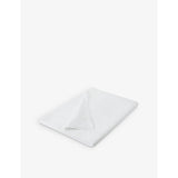 Savoy cotton flat sheet - WHITE - Single