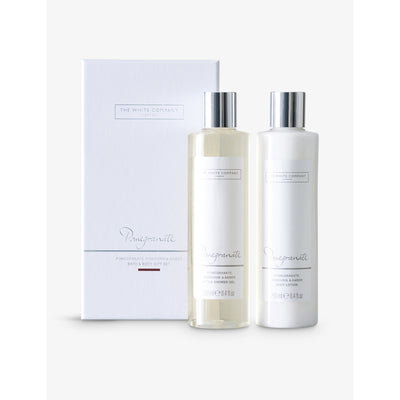 selfridges The White Company Pomegranate Bath and Body Gift Set- Buy online at McGrocer