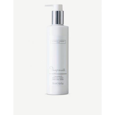 selfridges The White Company Pomegranate Hand & Nail Cream 250ml- Buy online at McGrocer