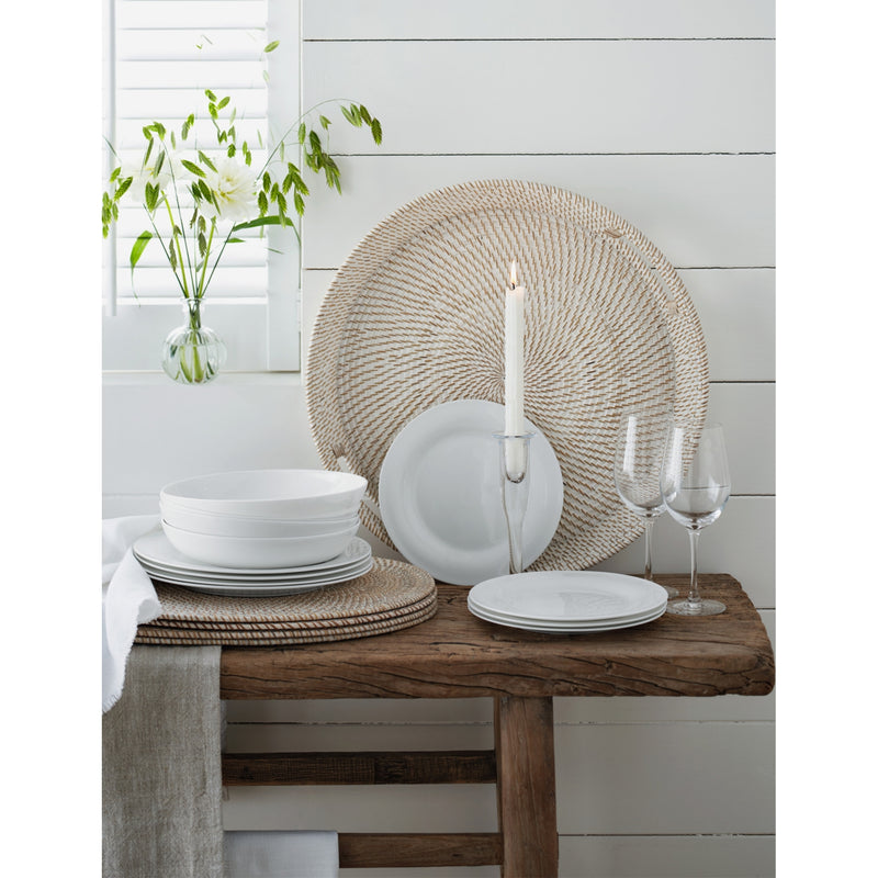 The White Company bone china dinner set 12-piece, UK version
