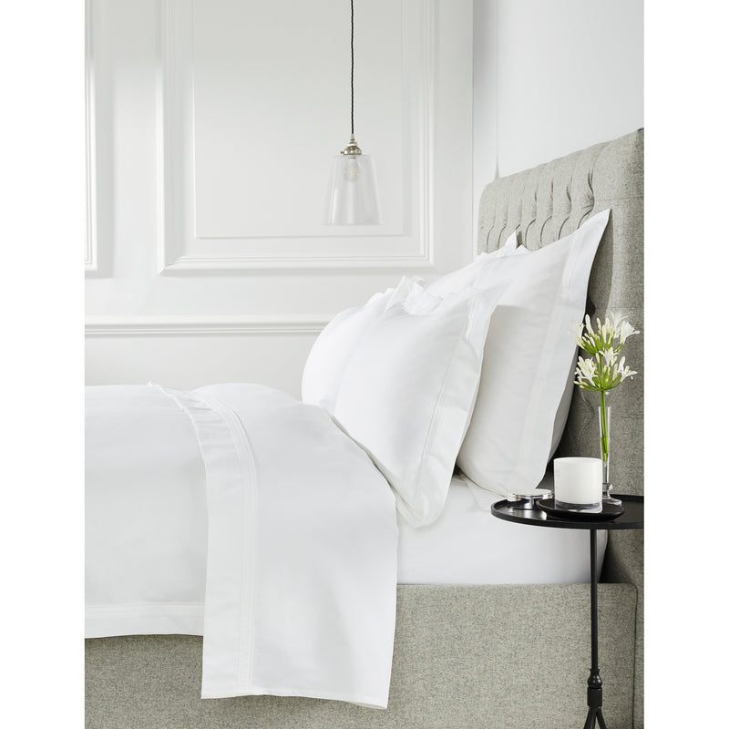 The White Company Cavendish deep fitted cotton sheet (British brand)
