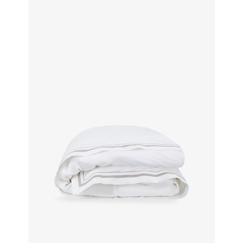 Cavendish Egyptian cotton duvet cover - WHITE - Single