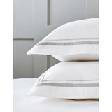 The White Company Cavendish cotton pillowcase, imported from the UK