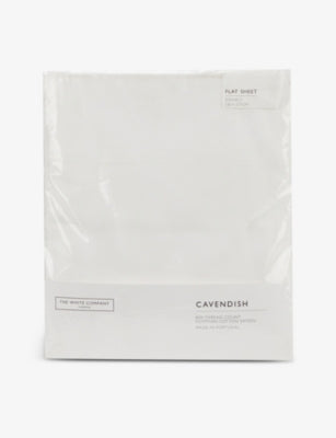 The White Company Cavendish Egyptian Cotton Flat Sheet
