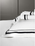 The White Company Cavendish flat sheet emperor 320x290cm, imported from the UK