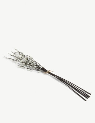 The White Company artificial pussy willow branches, UK version