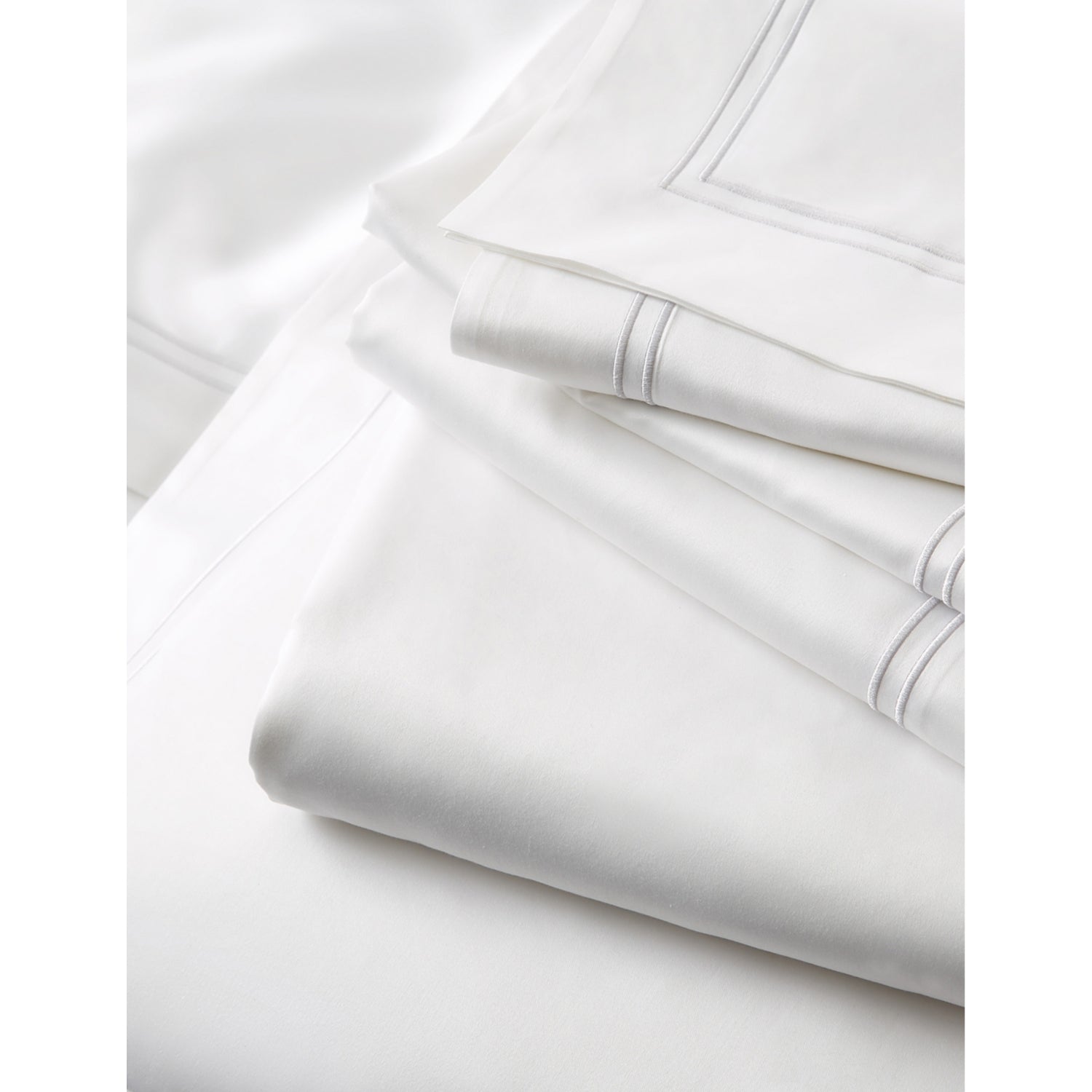 The White Company Symons Egyptian cotton flat sheet (British brand)