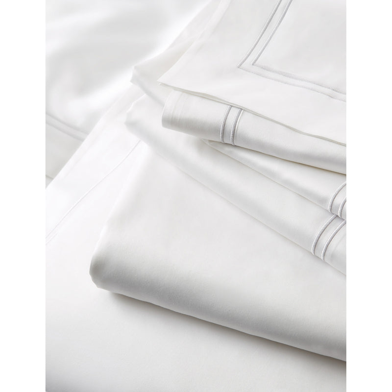 The White Company Symons Egyptian cotton flat sheet (British brand)