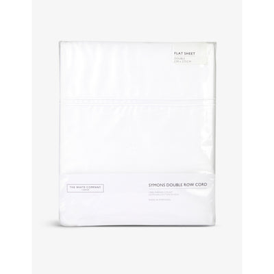 selfridges Symons Egyptian Cotton Flat Sheet- Buy online at McGrocer