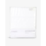 Symons Egyptian-cotton flat sheet - WHITE - Single