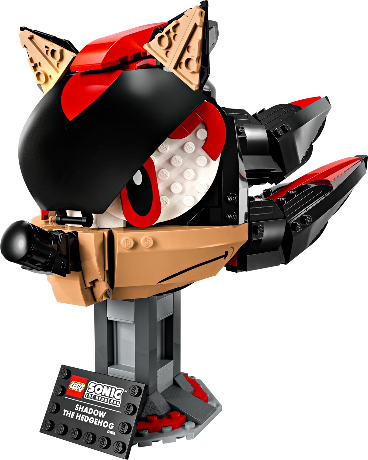 LEGO Shadow the Hedgehog model set (British brand)