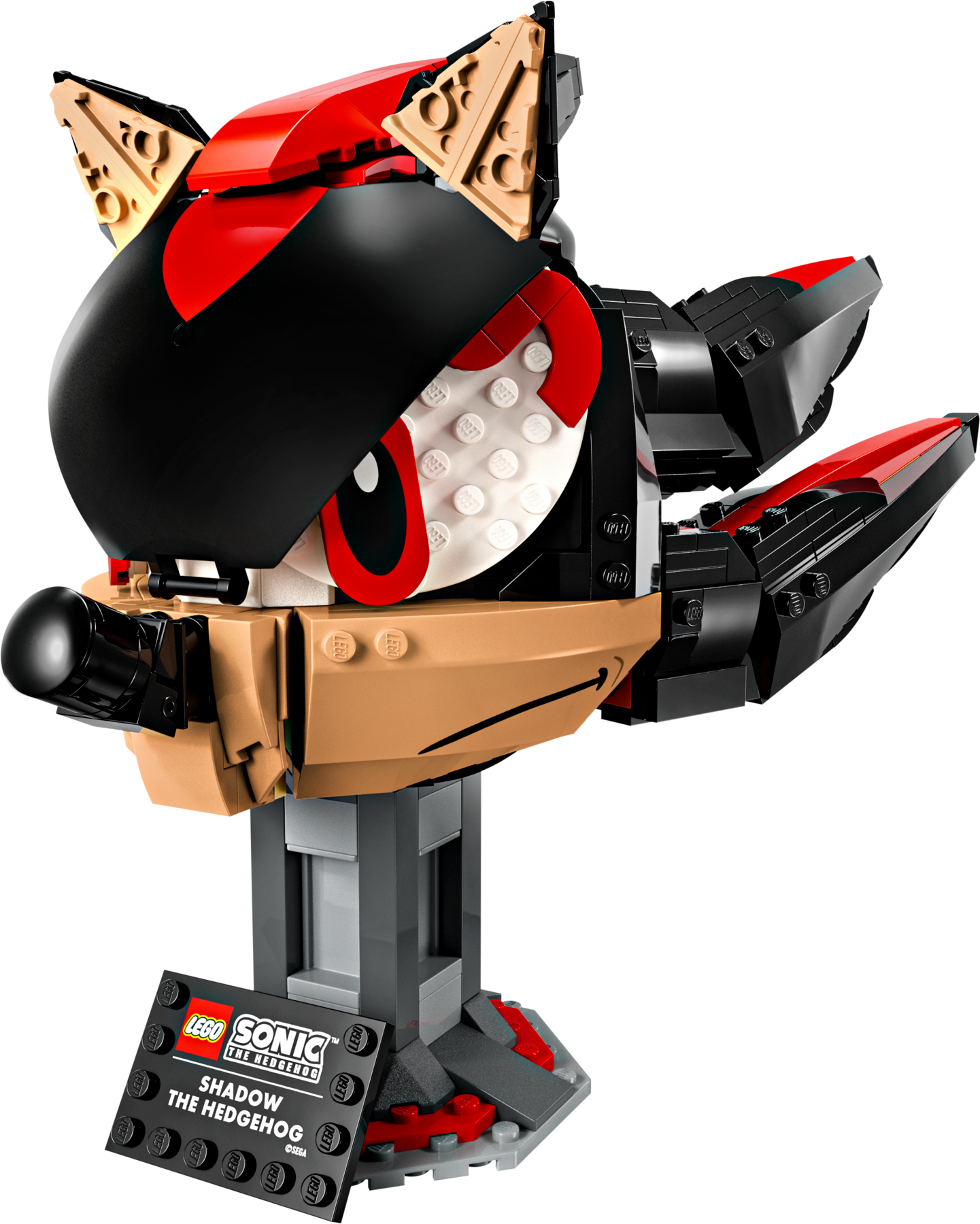LEGO Shadow the Hedgehog model set (British brand)