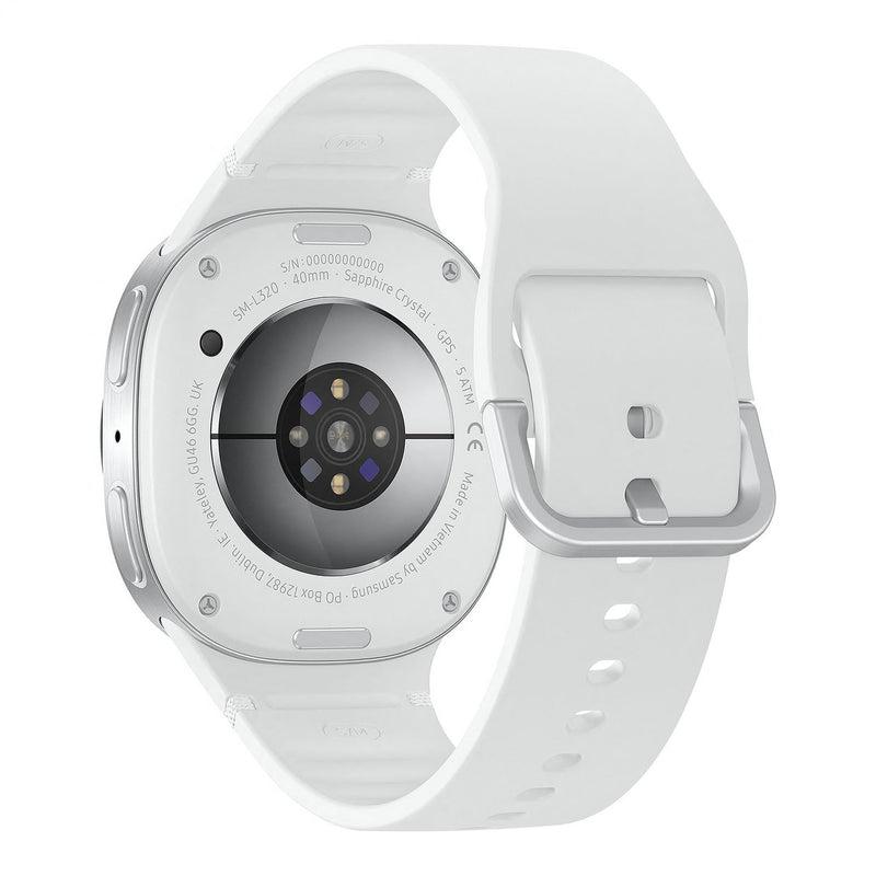 Samsung Galaxy Watch8 40mm Smart Watch - White/Silver