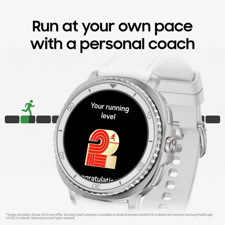 Samsung Galaxy Watch8 Classic smart watch 46mm white (British brand)