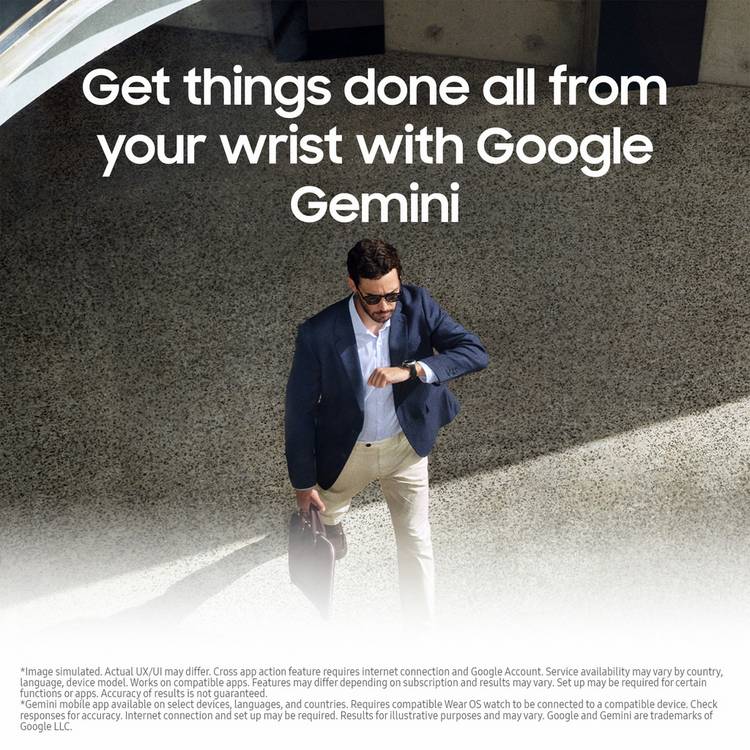 Samsung Galaxy Watch8 Classic smart watch 46mm white (British brand)