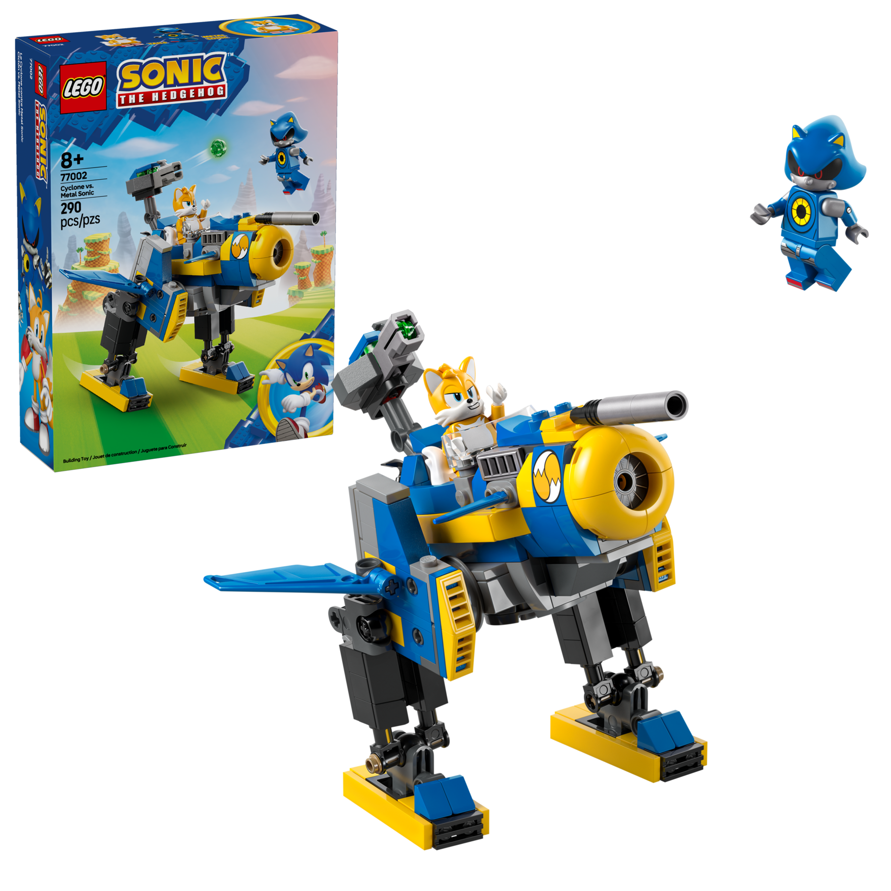 LEGO Sonic Cyclone vs Metal Sonic 290 Pieces - British product